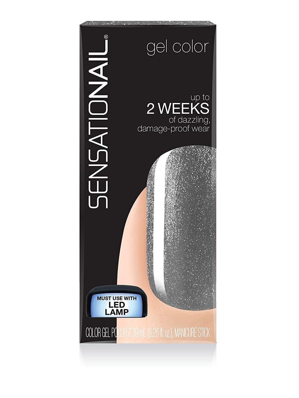 brand new Sensationail Gel Polish, 0.25 oz, Disco Fever